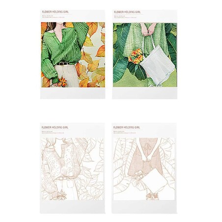 Malowanie akwarelą - Powiew młodości - 4 elementy