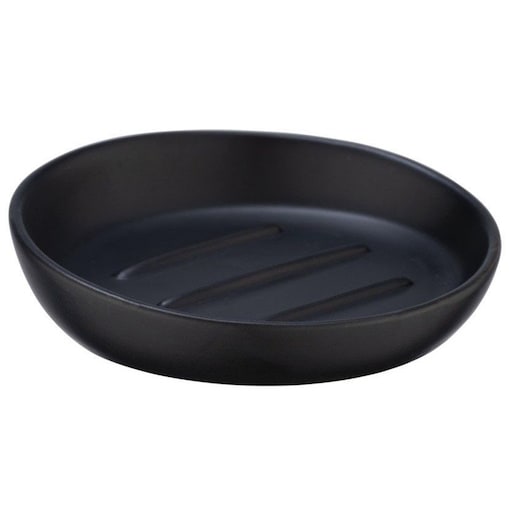 Mydelniczka ceramiczna BADI, WENKO, kolor czarny