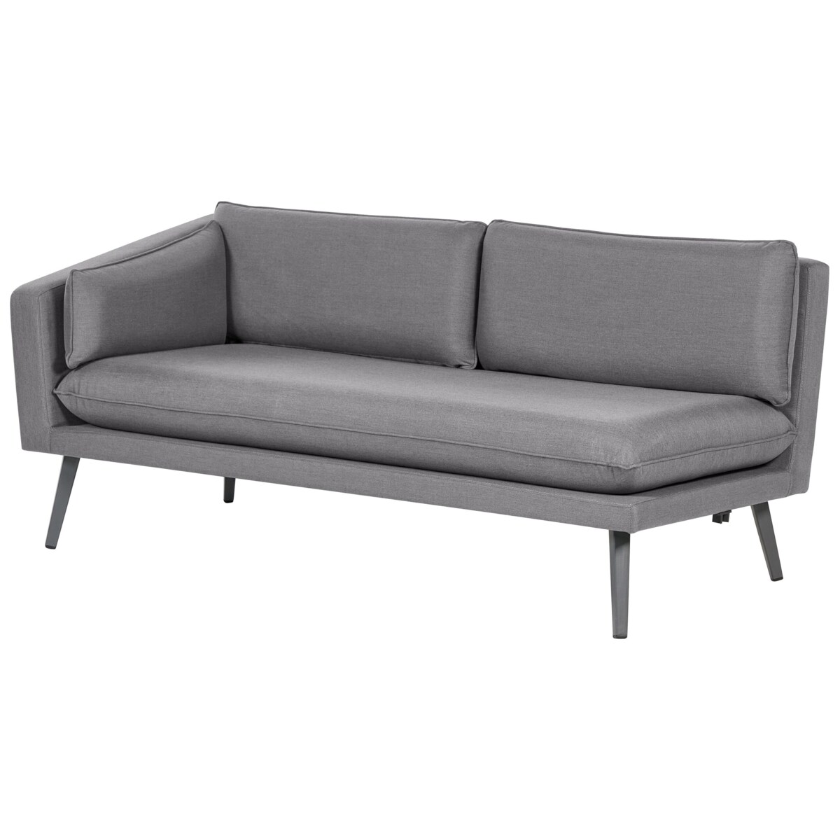 Sofa ogrodowa 5-osobowa szara LORETELLO