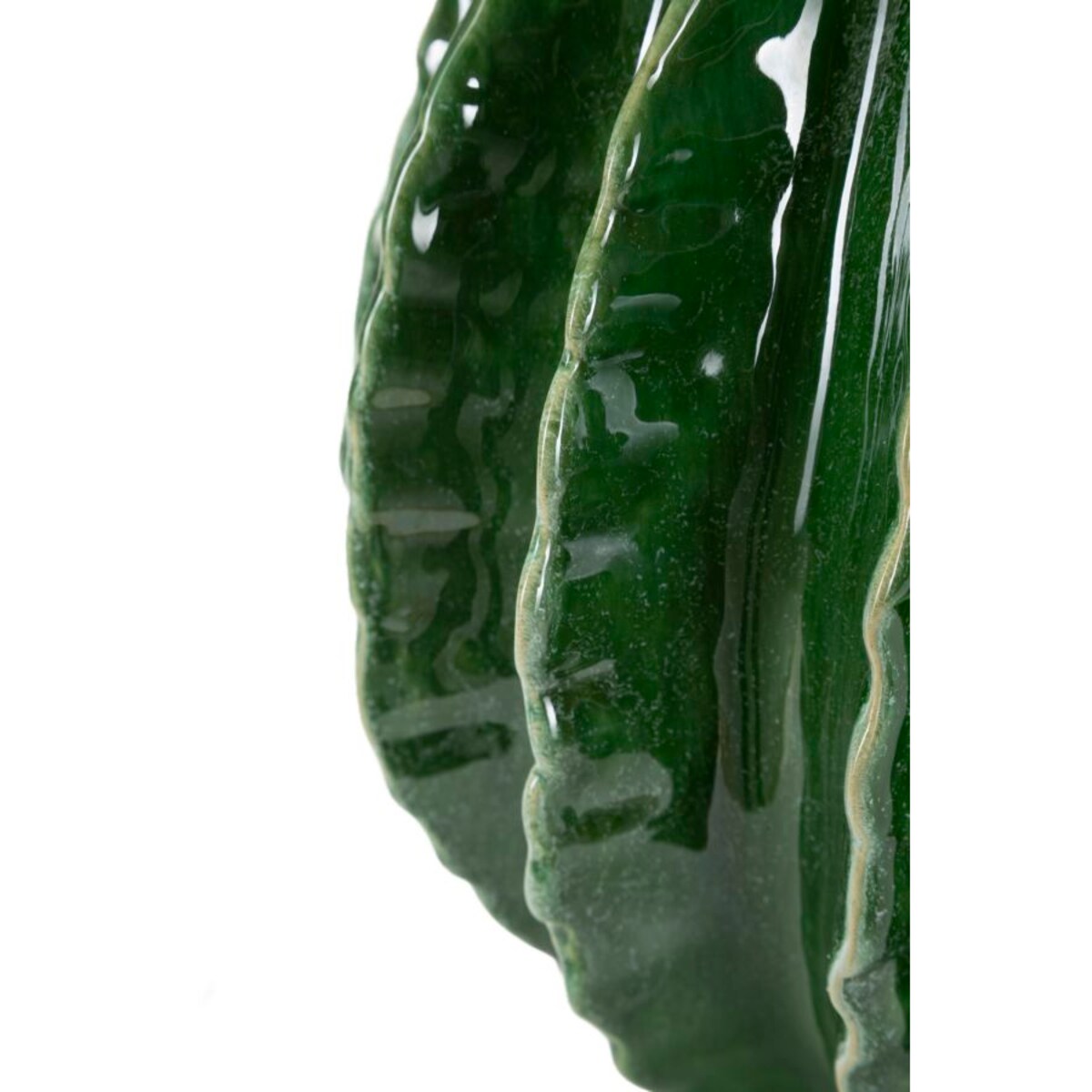 Osłonka dekoracyjna Cactus Ball, kolor zielony, ceramika, 23,5 x 23,5 x 24,5 cm, motyw: kaktus, styl nowoczesny, na doniczkę do salonu, Mauro Ferretti