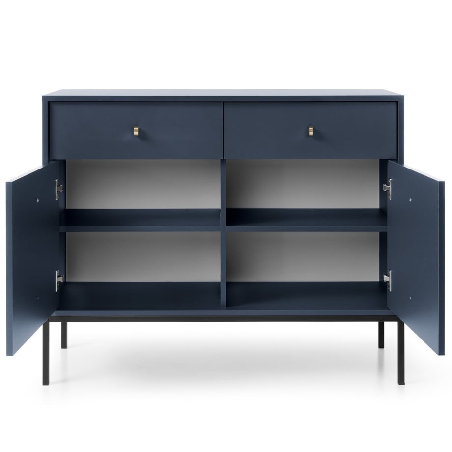 Komoda Evora granatowa