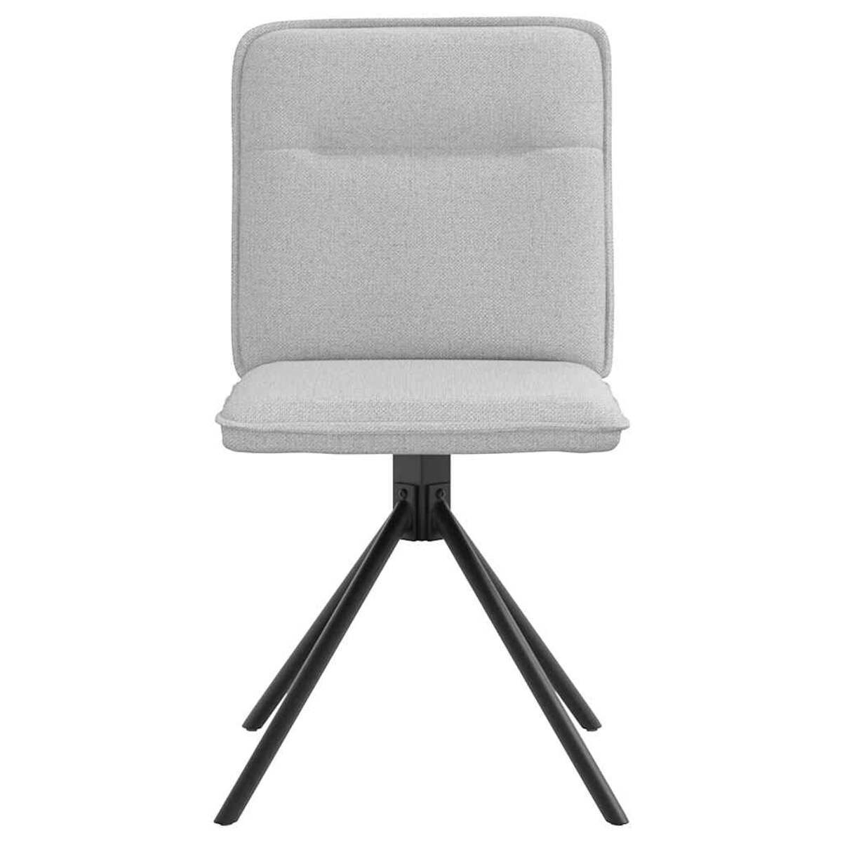 vidaXL Krzesła do jadalni 2 szt. Tkanina Cloud Grey