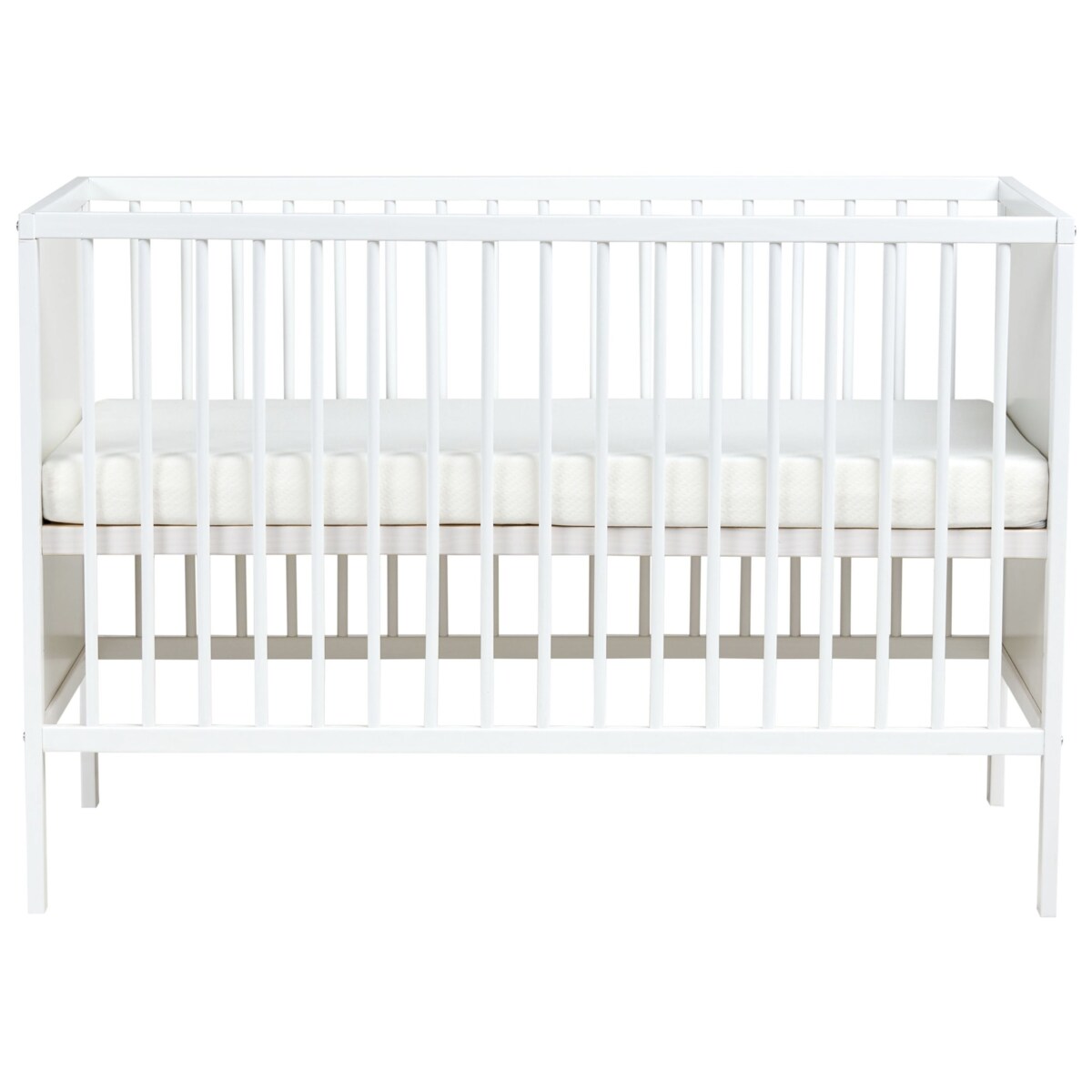 Łóżeczko dziecięce ZAMA 60 x 120 cm Biały