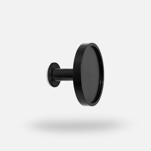 INA LW BLACK wieszak ścienny