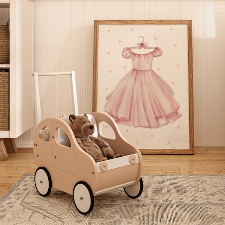 Plakat dla dzieci Sukienka 20x30