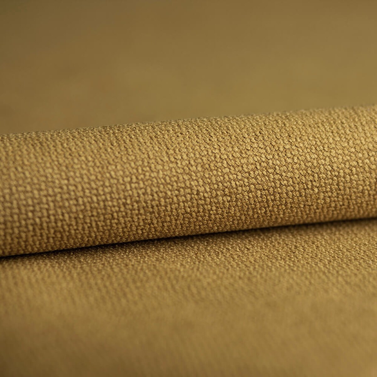 Łóżko tapicerowane ARCHIE 140x200 z pojemnikiem, Miodowy, tkanina Megan 356