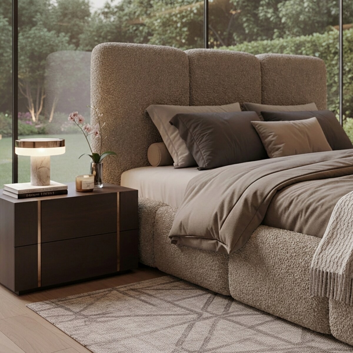 Łóżko Tapicerowane Capri 160X200 Stelaż Pojemnik Na Pościel Loop 08