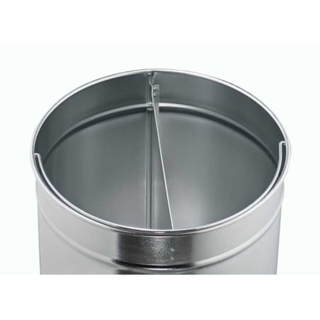 Kosz na śmieci żółty 50l Push Two Wesco