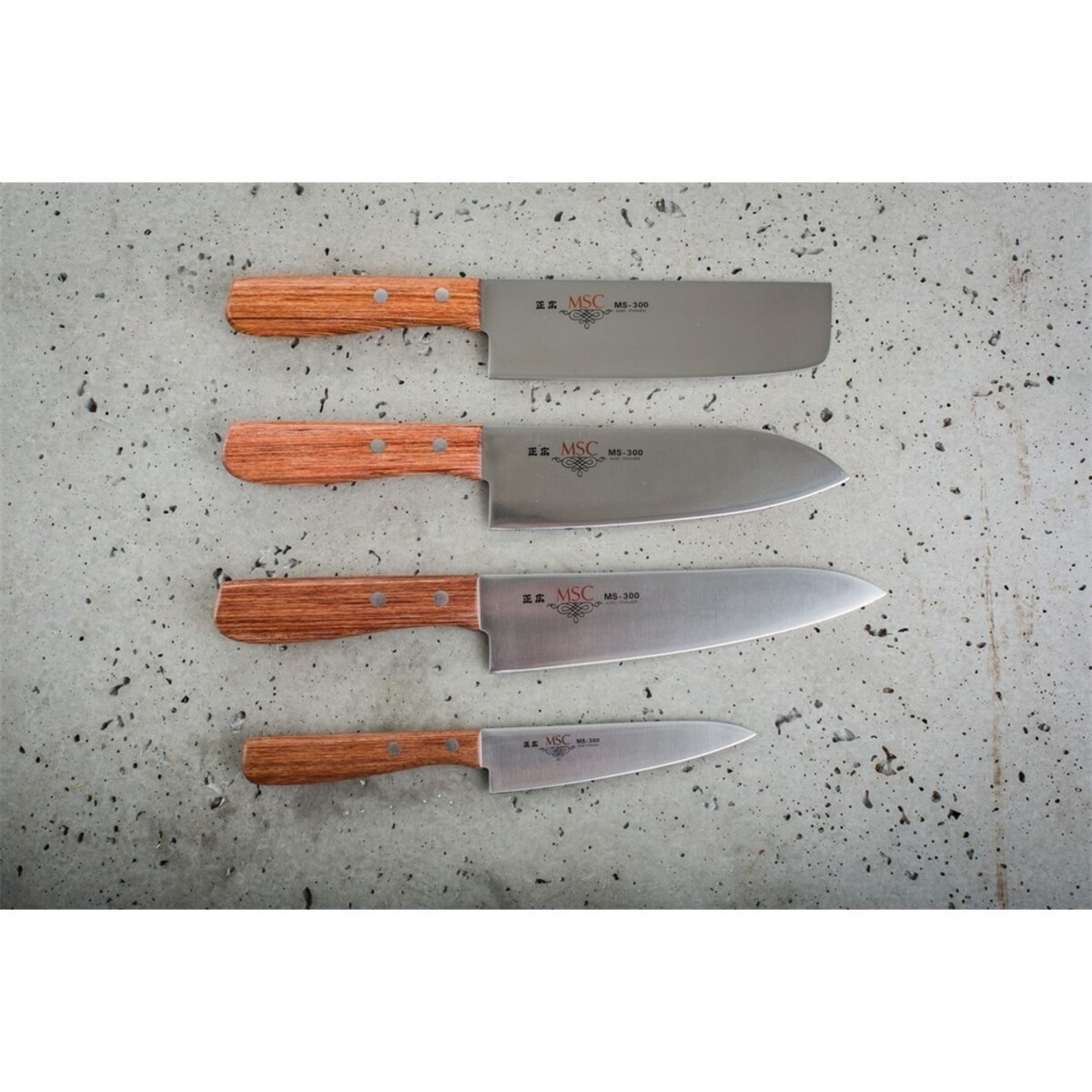 Masahiro nóż msc santoku 165mm 11051