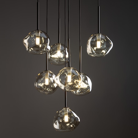 Lampa wisząca TK Lighting LAVA BROWN 11328 brązowa, nowoczesna дизайнерская