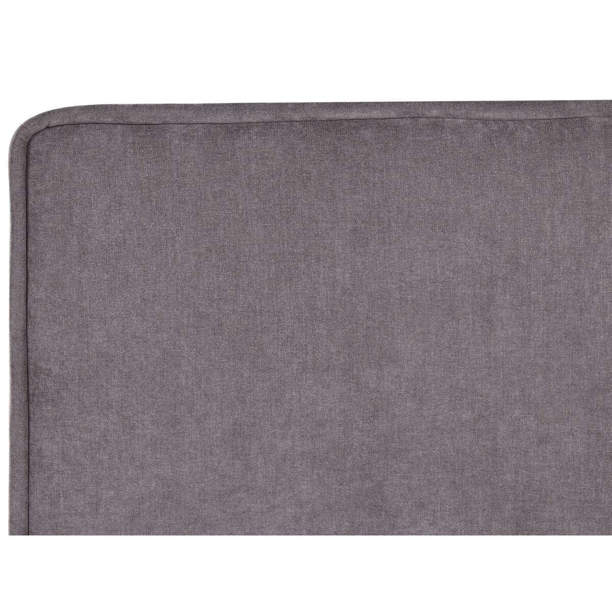 Łóżko kontynentalne z pojemnikami 180 x 200 cm beżowoszare MINISTER