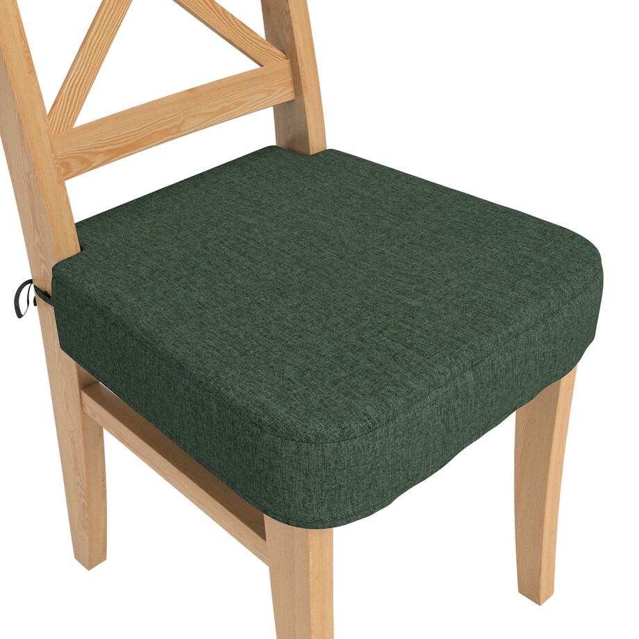 Siedzisko na krzesło Ingolf, leśna zieleń szenil, krzesło Inglof, City