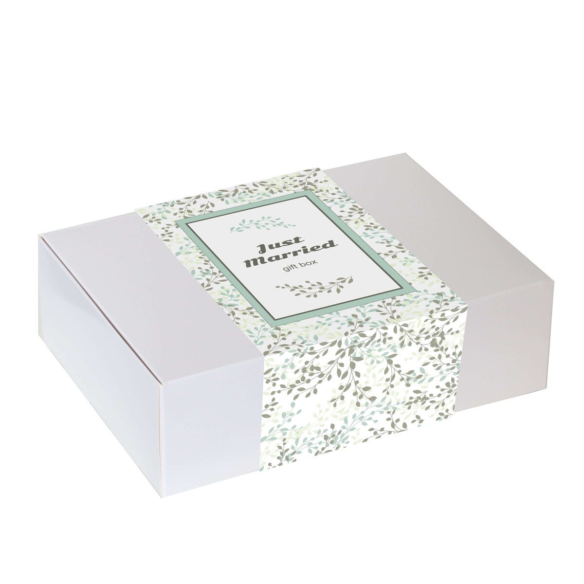 Zestaw prezentowy na ślub ŚLUBNE ŻYCZENIA. Zestaw 20 saszetek - 20x 10g z kawą mieloną o różnych smakach, herbata czarna Szczęście 120g, herbata biała Zdrowie 60g i dwa poręczne zaparzacze