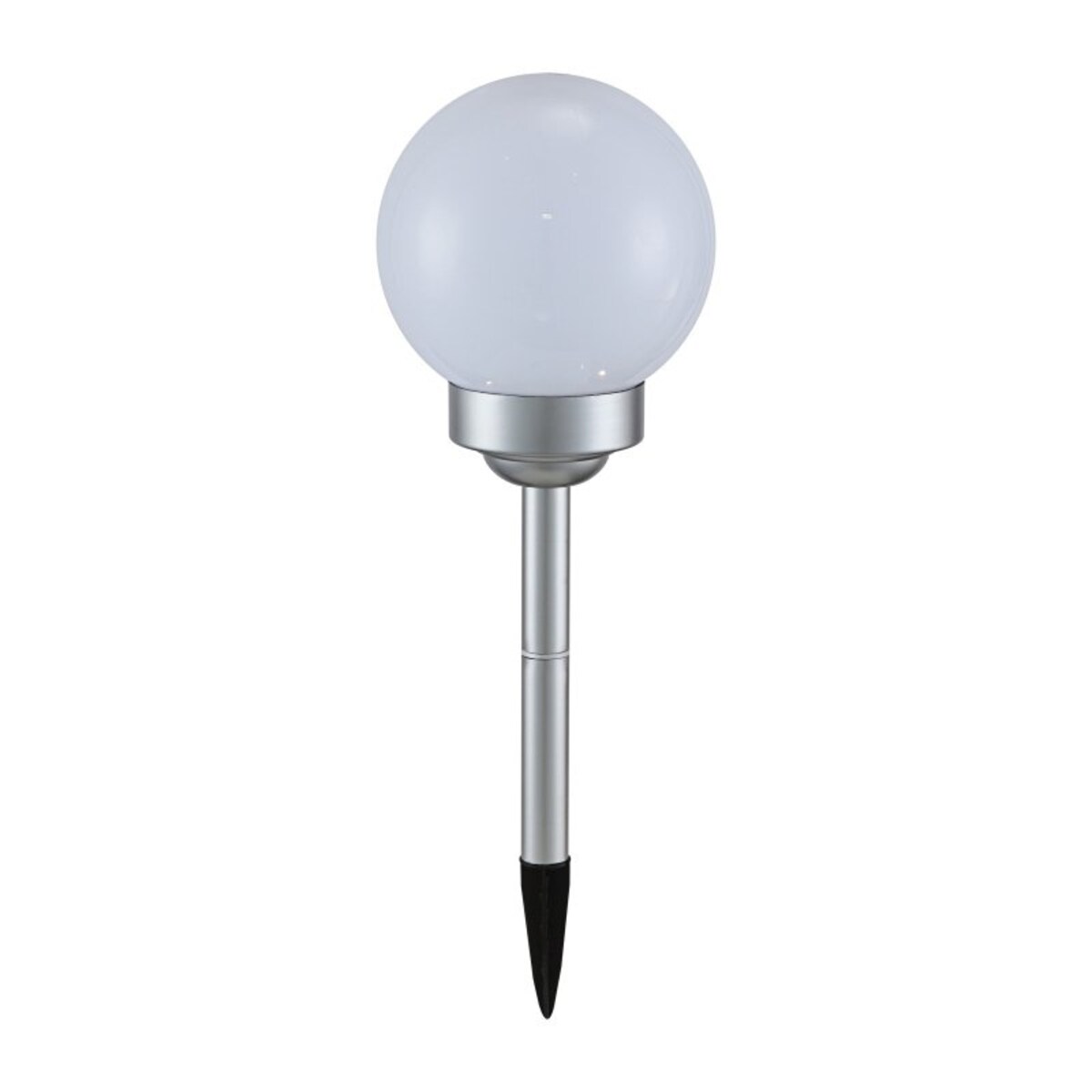 Lampa solarna dogruntowa LED Kula Globo 3375 0,06W IP44 srebrna do ogrodu
