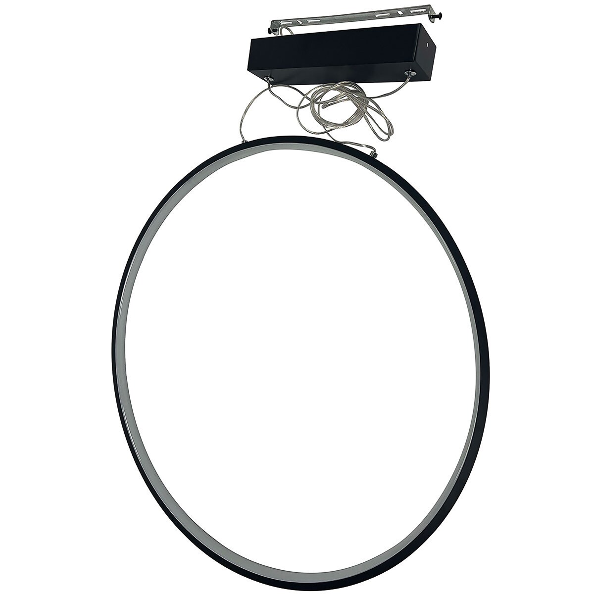 Lampa sufitowa wisząca Light Prestige Mirror czarny LED CCT 3000, 4000, 6000 (regulowana) 1 szt.