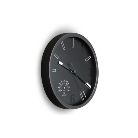 Konsimo TEMPO Zegar, czarny