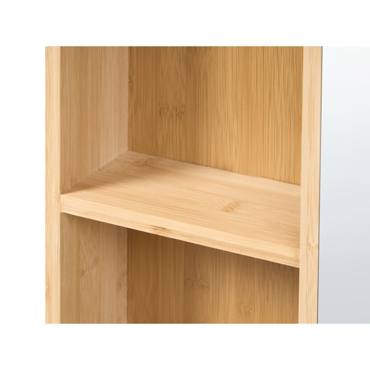 Szafka wisząca łazienkowa z lustrem GUATAVITA 41 cm 61 cm Jasnobrązowy