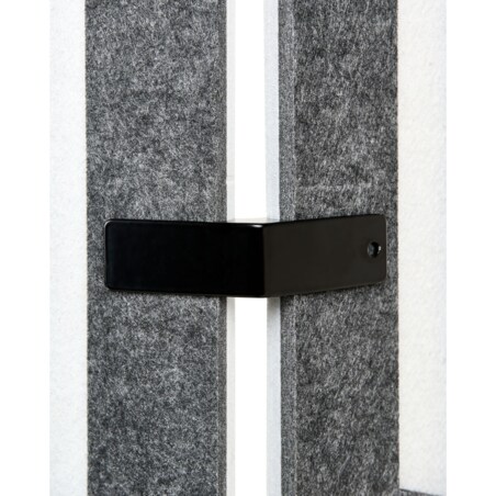 3-panelowy parawan pokojowy FUTURA Ciemnoszary 180 cm