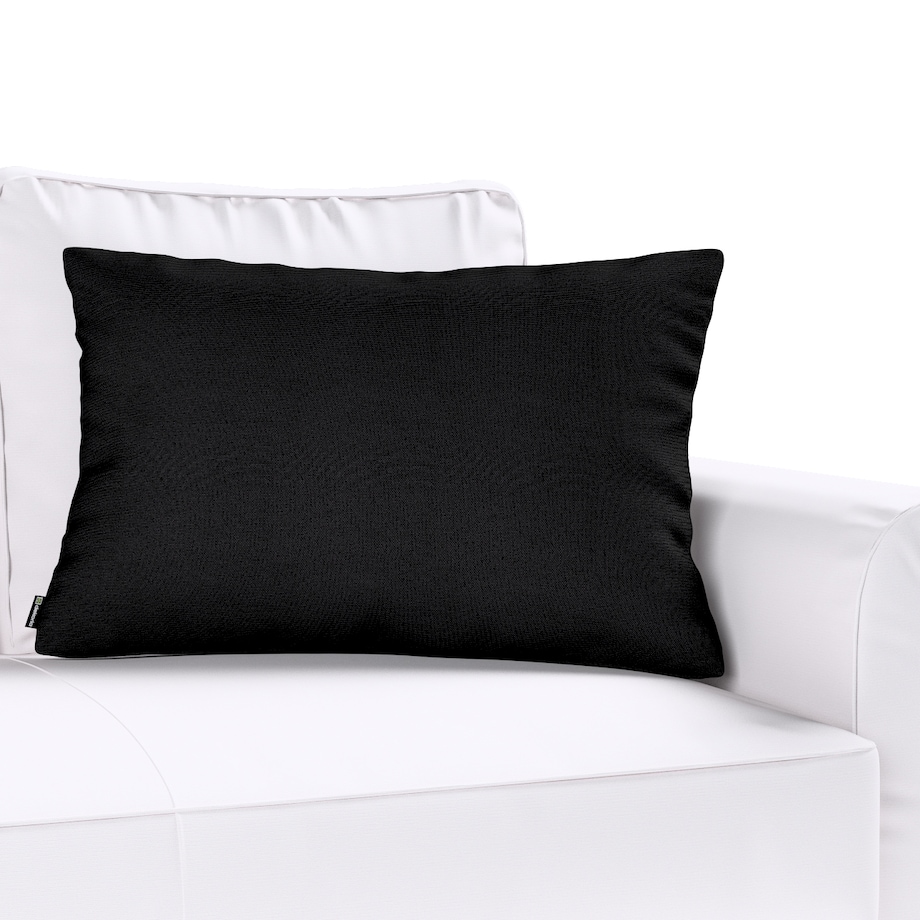 Poszewka Kinga na poduszkę prostokątną 47x28 czarny