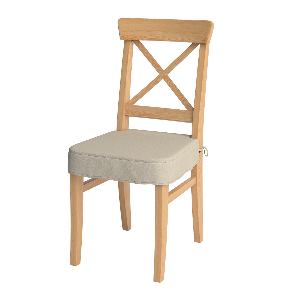 Siedzisko na krzesło Ingolf, szaro-beżowy, krzesło Inglof, Amsterdam