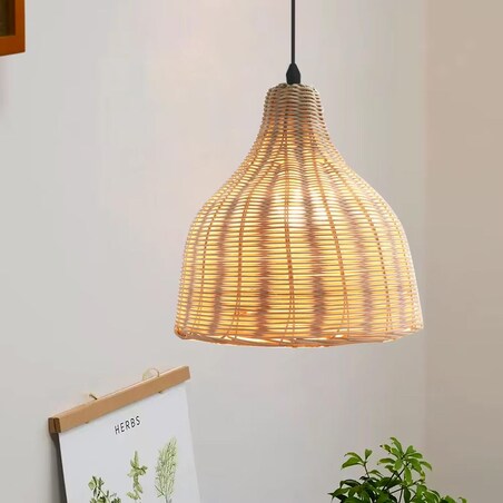 Lampa wisząca pleciona Boho Natural APP1645-1CP
