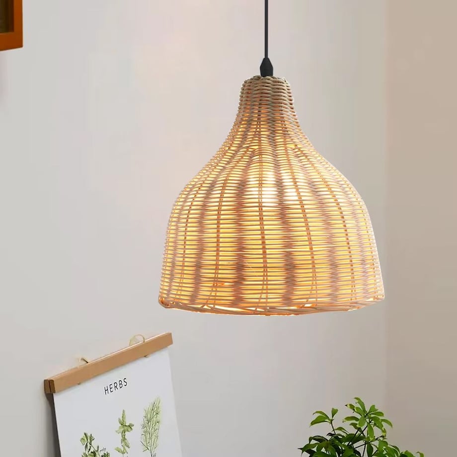 Lampa wisząca pleciona Boho Natural APP1645-1CP