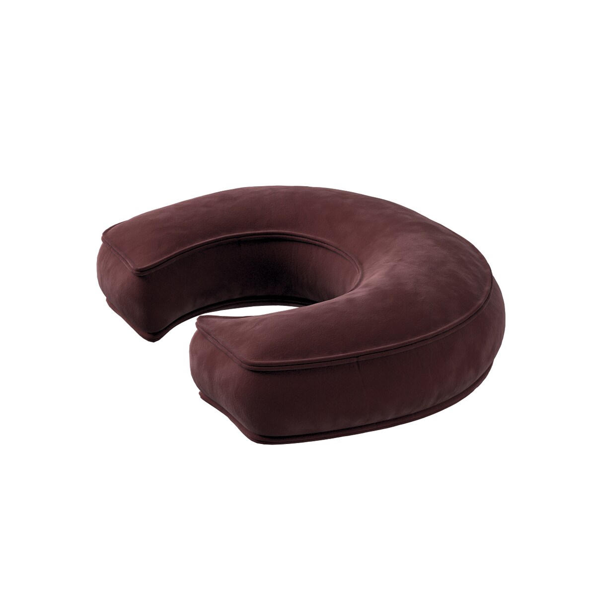 Poduszka literka C, bordowy, 30x40cm, Posh Velvet