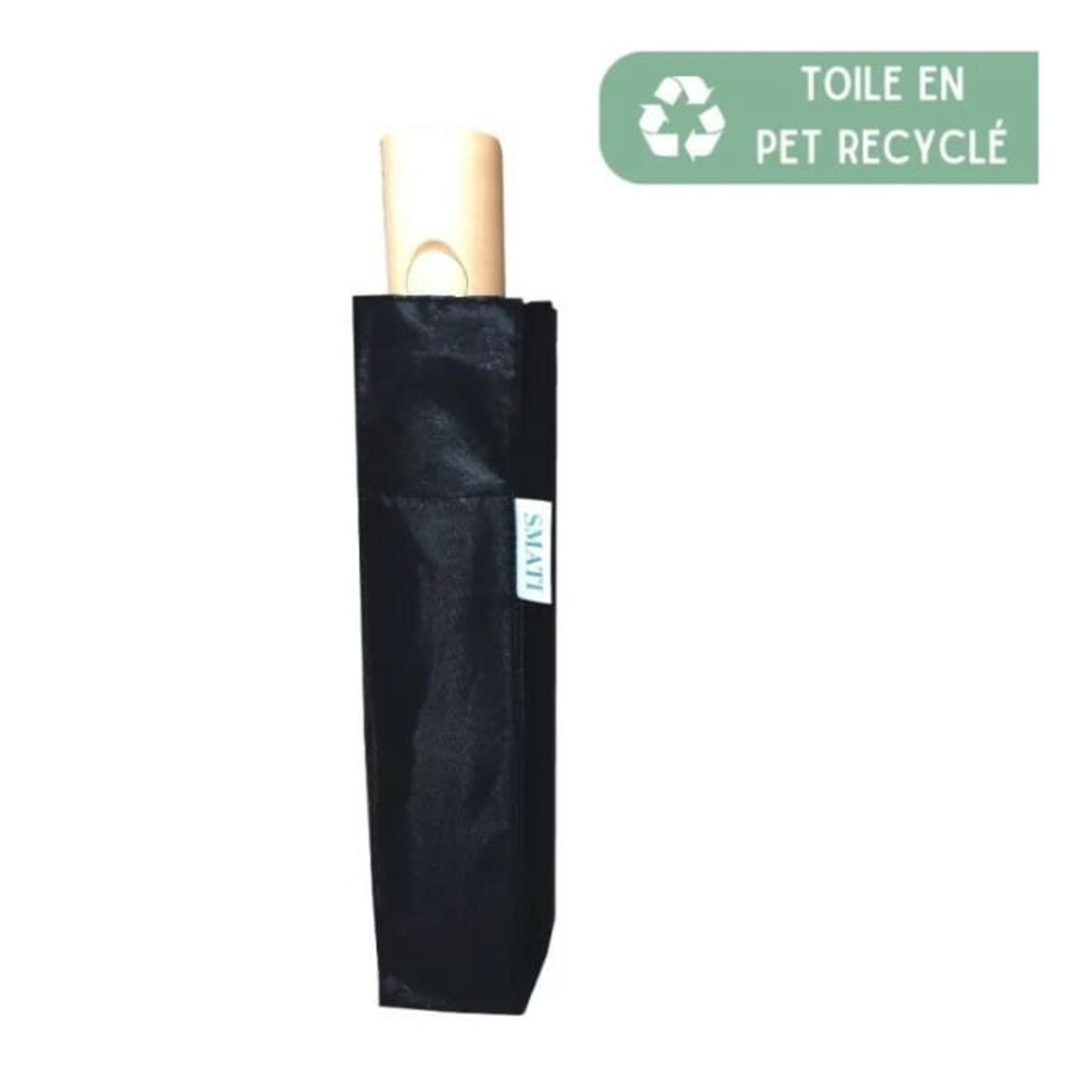 Eko parasol automat, czarny