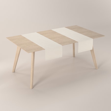 Bieżnik prostokątny 40x130 melanż szaro-beżowy