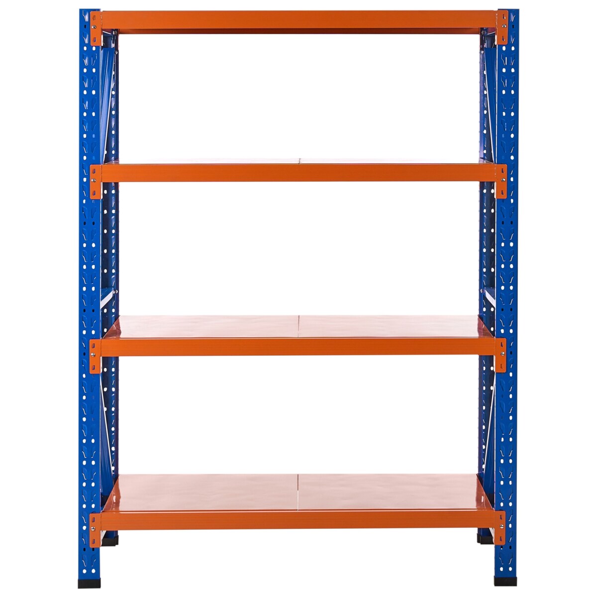 Regał magazynowy FIUGGI Metal 150 cm 60 cm Pomarańczowy