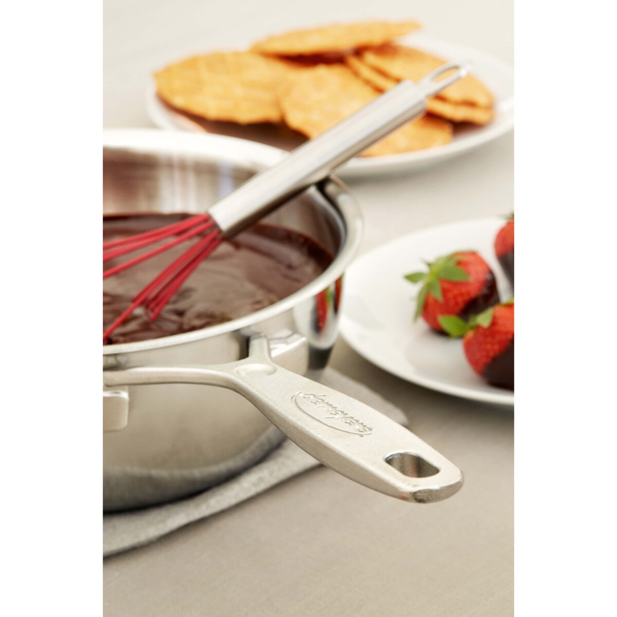 Rondelek stożkowy z pokrywką Demeyere Industry 5 - 3.3 ltr