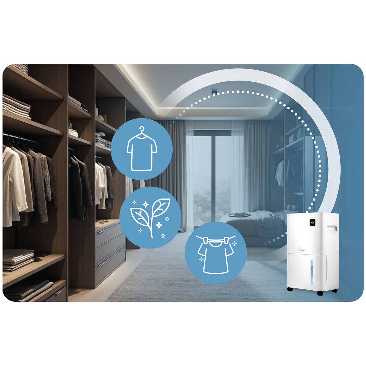 Osuszacz powietrza kompresorowy Berdsen pochłaniacz wilgoci 20l/24h 353400