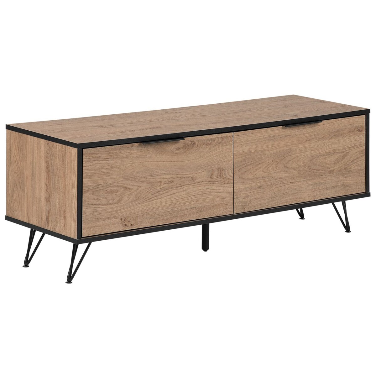 Szafka RTV jasne drewno HALSTON