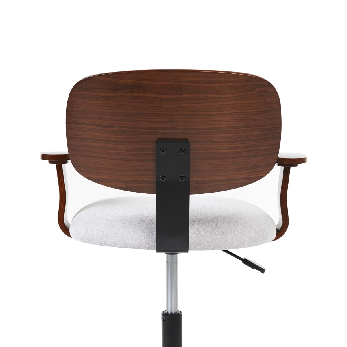 Fotel biurowy GUNNISON Len Jasnoszary