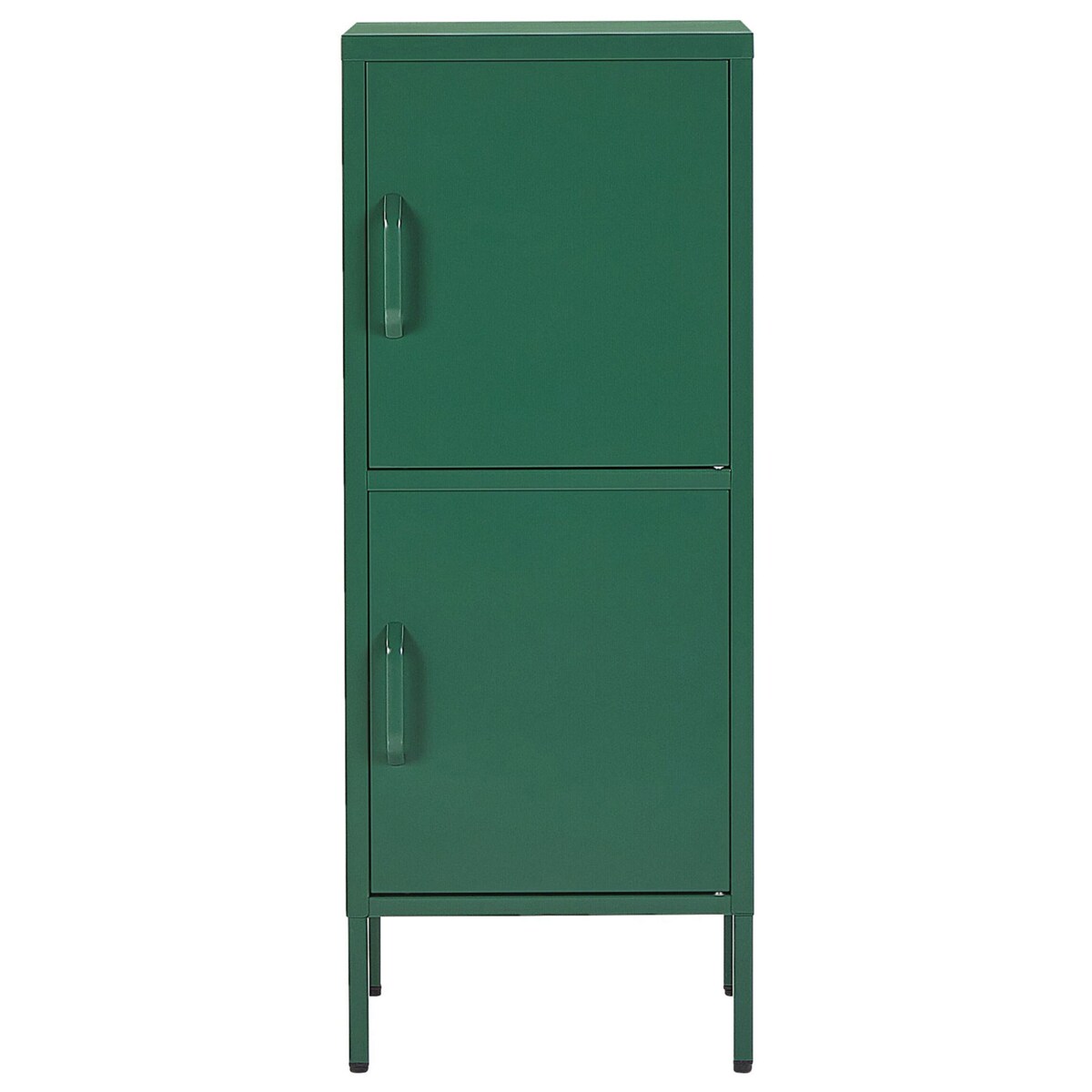 Szafka biurowa metalowa zielona HURON