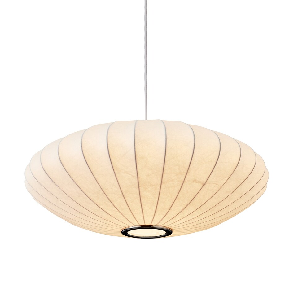 Lampa wisząca SILK FLAT biała 60 cm