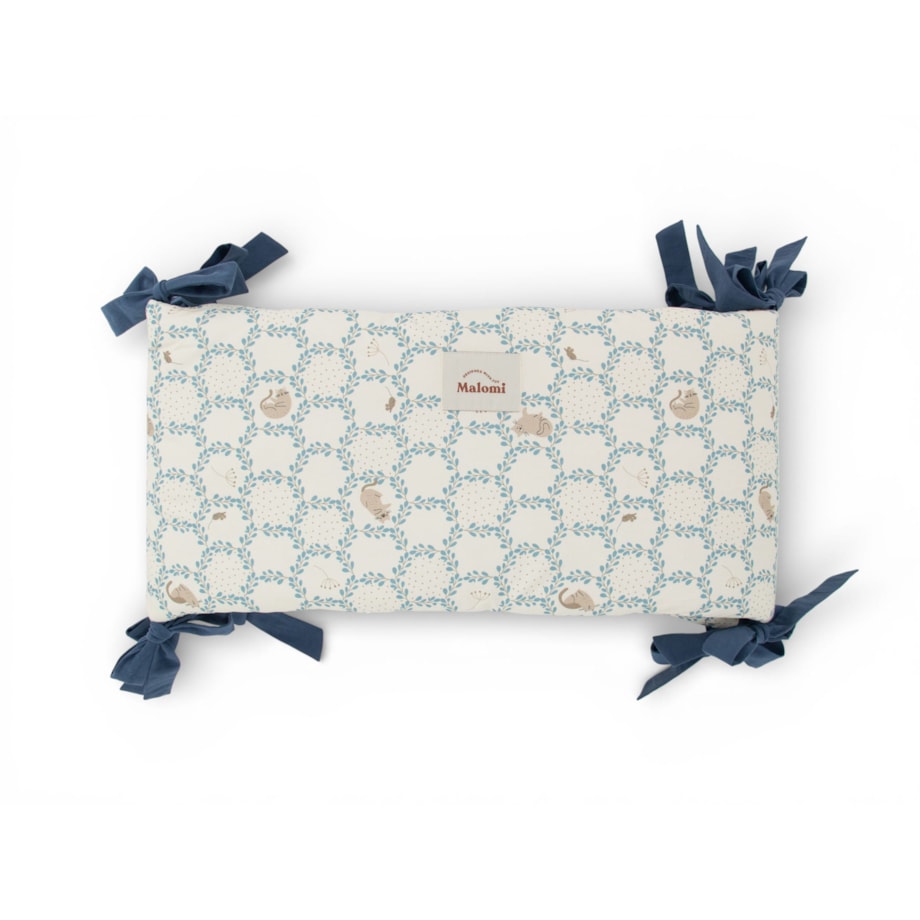 Ochraniacz do łóżeczka Blue Cottage - M