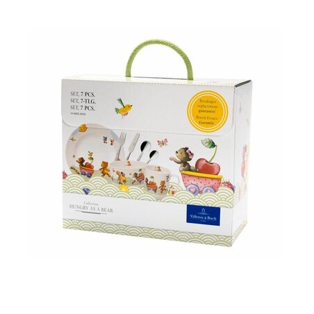 Zestaw zielony Hungry as a Bear, 7 el, Villeroy & Boch