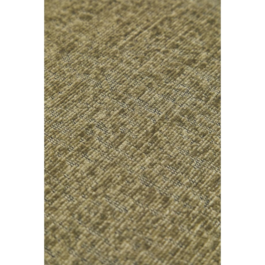 Krzesło z podłokietnikami, jasne drewno, zielone szenilowe, Yvonne