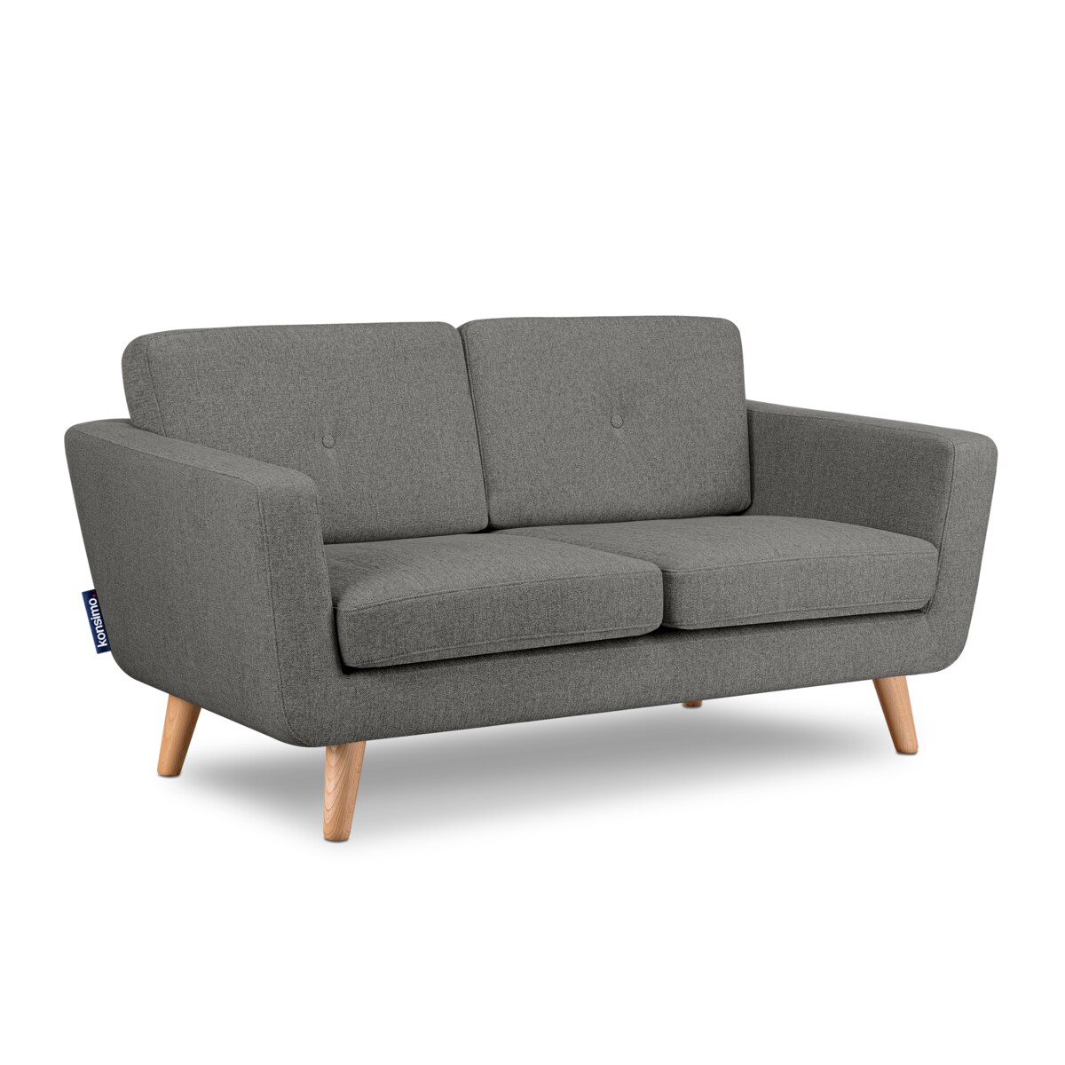 KONSIMO TAGIO II Sofa 2-osobowa, kolor jasnoszary