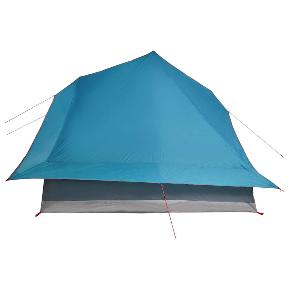 vidaXL Rodzinny namiot tipi z dachem Niebieski 364 x 281 x 257 cm