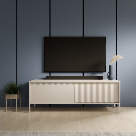 Szafka RTV 53,4x153,5x39,5 cm LEMAL beżowy