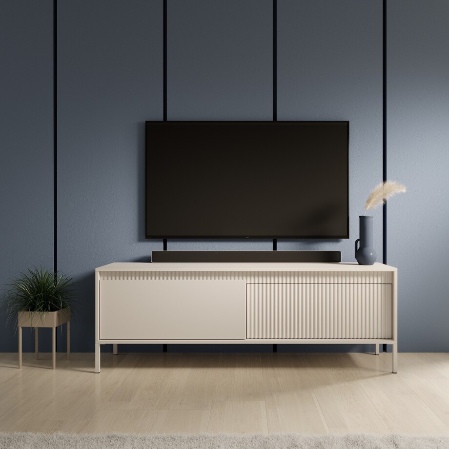 Szafka RTV 53,4x153,5x39,5 cm LEMAL beżowy