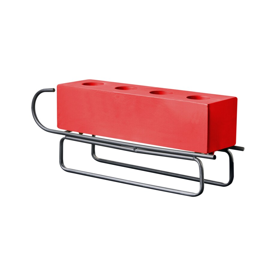 Świecznik KUHMO Czerwony Metal