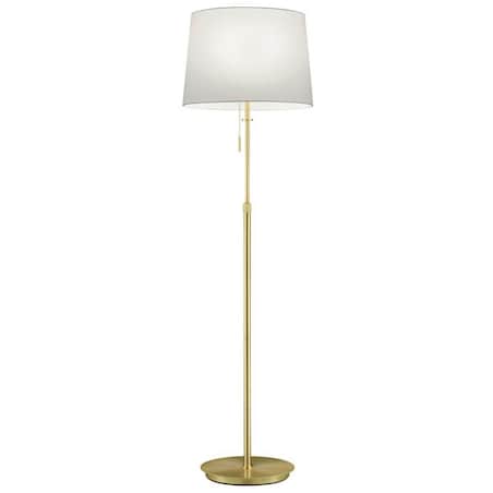 Podłogowa lampa sypialniana Lyon 409100308 złota biała