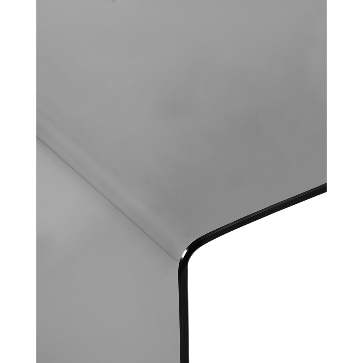 Konsola KENDALL Szkło Czarny