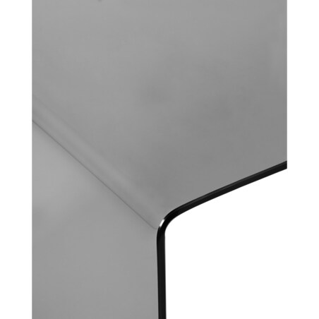 Konsola KENDALL Szkło Czarny