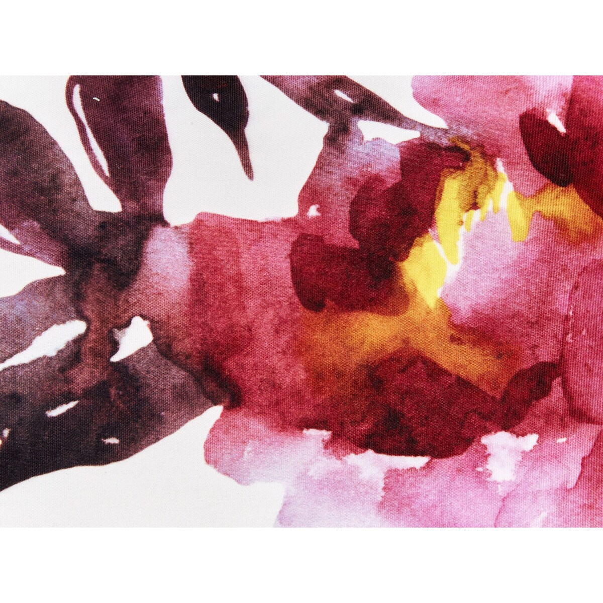 2 poduszki ogrodowe w kwiaty 40 x 60 cm biało-różowe LANROSSO