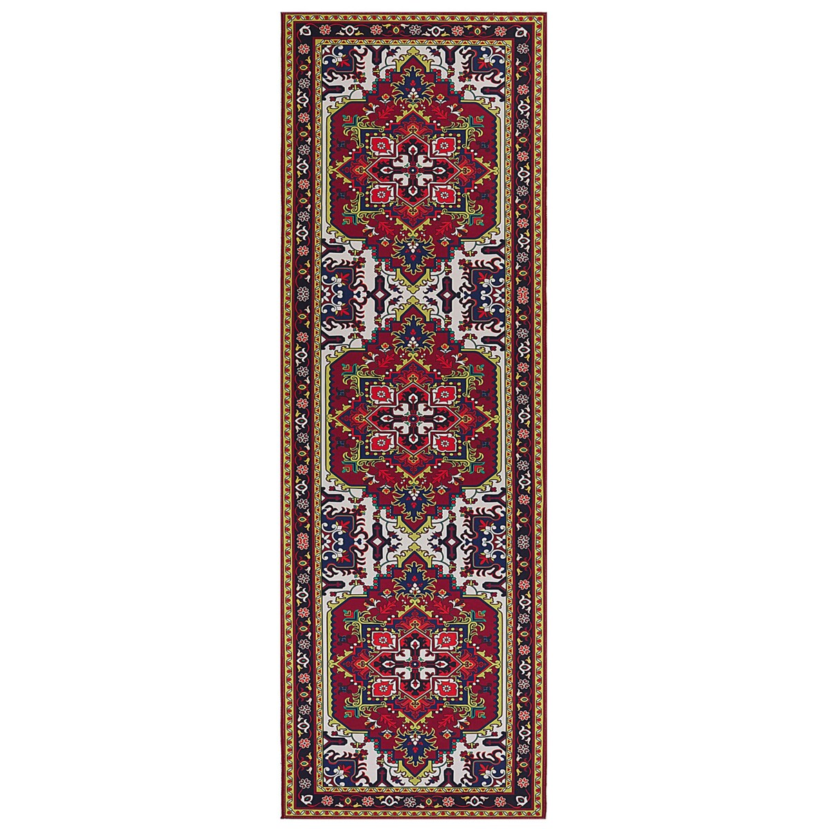 Dywan 80 x 240 cm czerwony COLACHEL