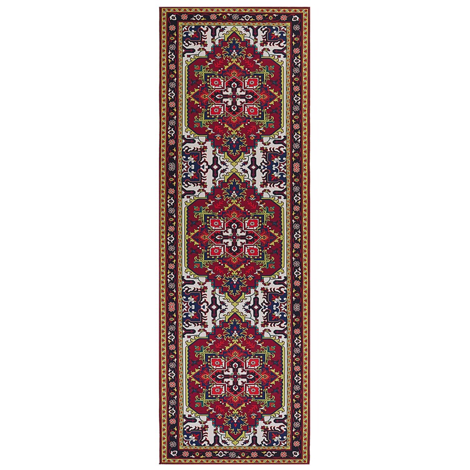 Dywan 80 x 240 cm czerwony COLACHEL